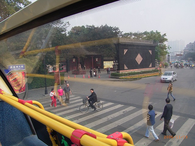 061113 901路「観光旅游」オープン二階建てバス・武侯祠